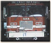 French Village Fire Truck
