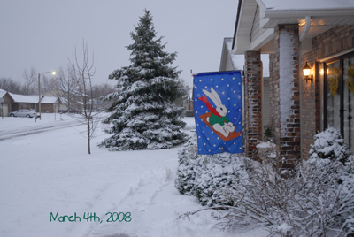 snow in march